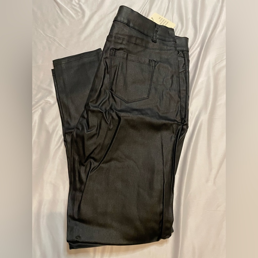 Bamans women’s faux leather pants XL - Picture 8 of 9